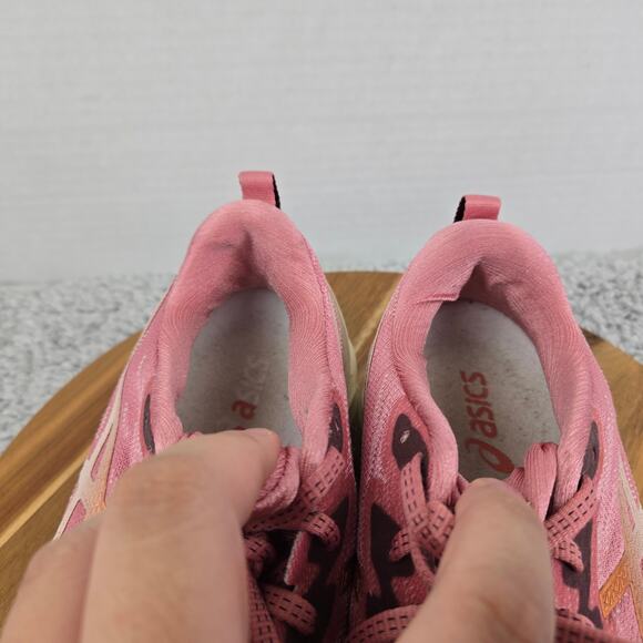 Asics Novablast 2 Smoke Rose Pure Bronze Athletic Gym Road Running Shoe Womens 9 - Picture 12 of 13